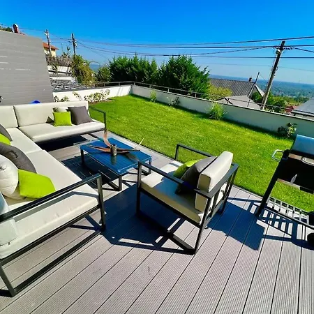 Hilltop Views, Design - Buda Hills - Free Garage, Private Garden, Ac Appartement *